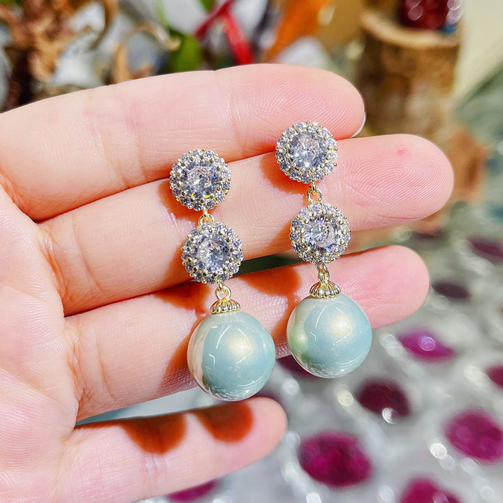 French Style Pearl Earrings