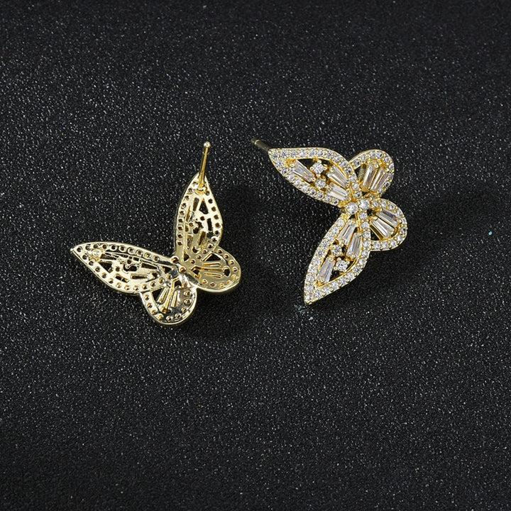 AAA Zirconia Butterfly Earrings